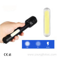 2021 Aluminum USB Rechargeable High Power Flashlight Torch